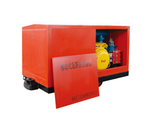 ZWY series mining mobile gas drainage pump station