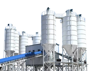 Concrete mixing plant